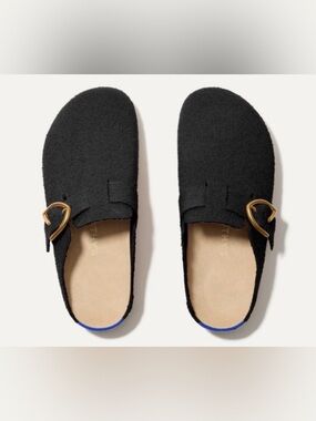 Rothy's The Buckle Clog Black size 8
